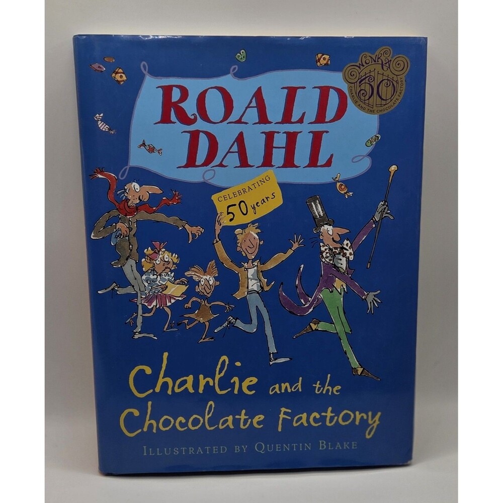 Charlie and the Chocolate Factory 50th Anniversary Hardcover Gift Book 2014 Dahl
